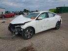 2021 Nissan Sentra Sv White vin: 3N1AB8CV9MY284957