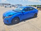 2025 Nissan Sentra Sv Blue vin: 3N1AB8CVXSY203137