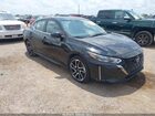2025 Nissan Sentra Sr Black vin: 3N1AB8DV2SY299618