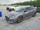 2021 Nissan Sentra Sr Gray vin: 3N1AB8DV3MY209895