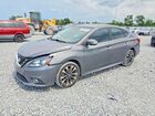 2017 Nissan Sentra Sr Turbo Gray vin: 3N1CB7AP7HY220686