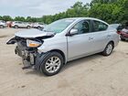 2019 Nissan Versa Sv Silver vin: 3N1CN7AP2KL821113