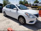 2017 Nissan Versa 1.6 Sv White vin: 3N1CN7AP4HL809960