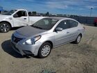 2016 Nissan Versa 1.6 Sv Silver vin: 3N1CN7AP5GL857742