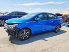 2021 Nissan Versa Sv Blue vin: 3N1CN8EVXML839196