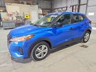 2021 Nissan Kicks S Синий vin: 3N1CP5BV2ML534806
