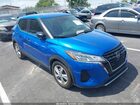 2021 Nissan Kicks S Xtronic Cvt Blue vin: 3N1CP5BV9ML489752