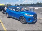 2021 Nissan Kicks S Xtronic Cvt Синий vin: 3N1CP5BVXML498721