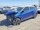 2018 Nissan Kicks Sv Синий vin: 3N1CP5CUXJL536093
