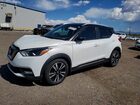 2019 Nissan Kicks Sr White vin: 3N1CP5CUXKL565904