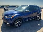 2020 Nissan Kicks Sr Синий vin: 3N1CP5DV9LL534099