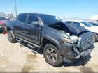 2018 Toyota Tacoma Trd Sport Gray vin: 3TMAZ5CN1JM067008