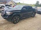 2019 Toyota Tacoma Trd Sport Черный vin: 3TMCZ5AN3KM254716