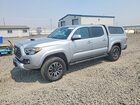 2020 Toyota Tacoma Trd Sport Silver vin: 3TMCZ5AN5LM349814