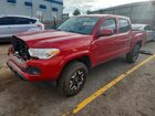 2020 Toyota Tacoma Sr V6 Red vin: 3TMCZ5AN7LM348373