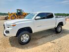 2018 Toyota Tacoma Sr V6 White vin: 3TMCZ5ANXJM123071