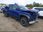 2024 Toyota Tacoma Trd Off Road Blue vin: 3TMLB5JNXRM087155