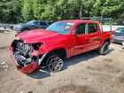 2022 Toyota Tacoma Sr5 Red vin: 3TYAX5GN9NT049558