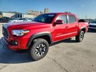 2023 Toyota Tacoma Sr V6 Red vin: 3TYCZ5AN1PT162192