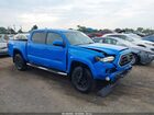 2021 Toyota Tacoma Sr5 V6 Синий vin: 3TYCZ5AN3MT046214