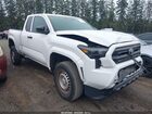 2025 Toyota Tacoma Sr White vin: 3TYJDAHN6ST021826