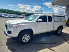 2021 Toyota Tacoma Sr White vin: 3TYRX5GNXMT026534