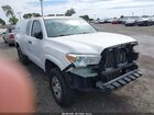 2022 Toyota Tacoma Sr White vin: 3TYRX5GNXNT035056