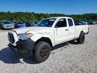 2021 Toyota Tacoma Sr White vin: 3TYSX5EN7MT004012