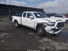 2022 Toyota Tacoma Sr White vin: 3TYSX5EN7NT014718
