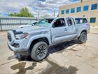 2021 Toyota Tacoma Trd Sport Серый vin: 3TYSZ5AN8MT009073