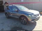 2018 Volkswagen Tiguan 2.0t Se/2.0t Sel Gray vin: 3VV2B7AX1JM206256