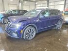 2021 Volkswagen Tiguan Sel Premium R-line Blue vin: 3VV4B7AX0MM047520
