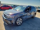 2022 Volkswagen Taos Se Iq Drive Gray vin: 3VVLX7B21NM056034