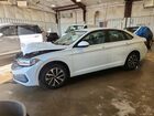 2023 Volkswagen Jetta S White vin: 3VW5M7BU4PM051038