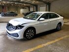 2024 Volkswagen Jetta S White vin: 3VW5M7BU7RM044426