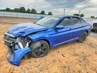 2024 Volkswagen Jetta Se Blue vin: 3VW7M7BU4RM067171