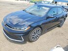 2025 Volkswagen Jetta Se Black vin: 3VW7X7BU2SM044808