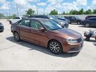 2017 Volkswagen Jetta 1.4t Se Brown vin: 3VWDB7AJ5HM241392