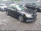2017 Volkswagen Jetta 1.4t Se Black vin: 3VWDB7AJ7HM310941