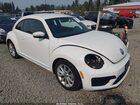2018 Volkswagen Beetle 2.0t Coast/2.0t S White vin: 3VWFD7AT0JM700984