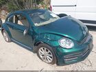 2017 Volkswagen Beetle 1.8t Se/1.8t Sel Green vin: 3VWJ17AT1HM615147