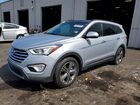 2016 Hyundai Santa Fe Limited Silver vin: KM8SR4HF8GU157658