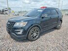 2017 Ford Explorer Sport Black vin: 1FM5K8GT9HGD15084