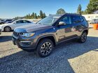 2021 Jeep Compass Trailhawk Gray vin: 3C4NJDDBXMT545282