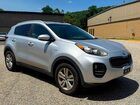 2018 Kia Sportage Lx Gray vin: KNDPMCAC7J7300687