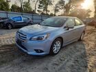 2017 Subaru Legacy 2.5i Premium Серебряный vin: 4S3BNAC67H3040814