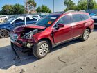 2017 Subaru Outback 2.5i Premium Red vin: 4S4BSADC0H3374000