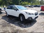 2019 Subaru Outback 2.5i Premium White vin: 4S4BSAFC6K3384342