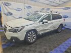 2019 Subaru Outback Touring White vin: 4S4BSATC2K3327754