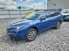 2022 Subaru Outback Premium Blue vin: 4S4BTADC8N3275983
